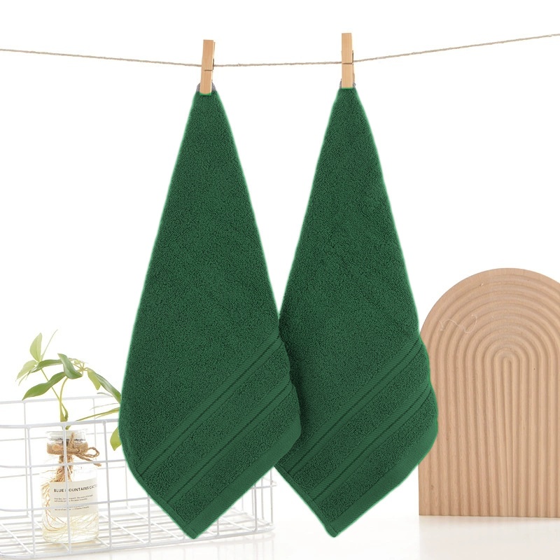 Square Hand Towel 100% Cotton  - огляд і ціна Home Textiles Face Towel