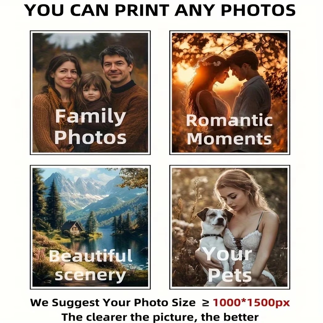 Personalized Photo Canvas, Cus - огляд і ціна Home Textile