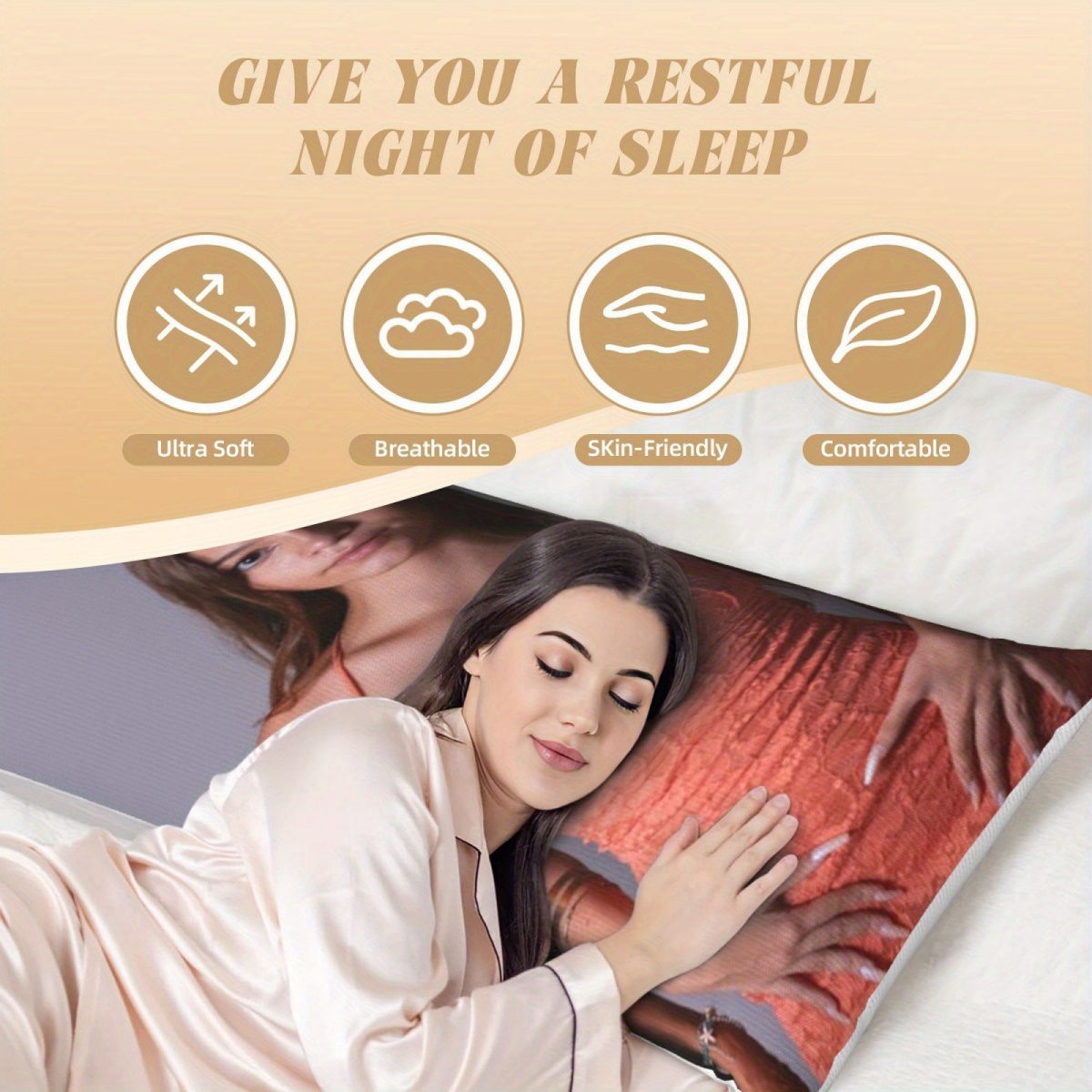1 Custom Photo Body Pillowcase - огляд і ціна Home Textile